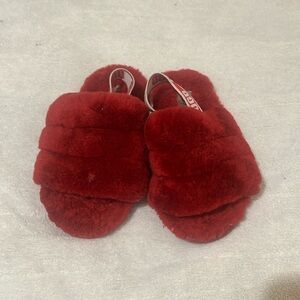 Kids Fuzzy UGG Sandals